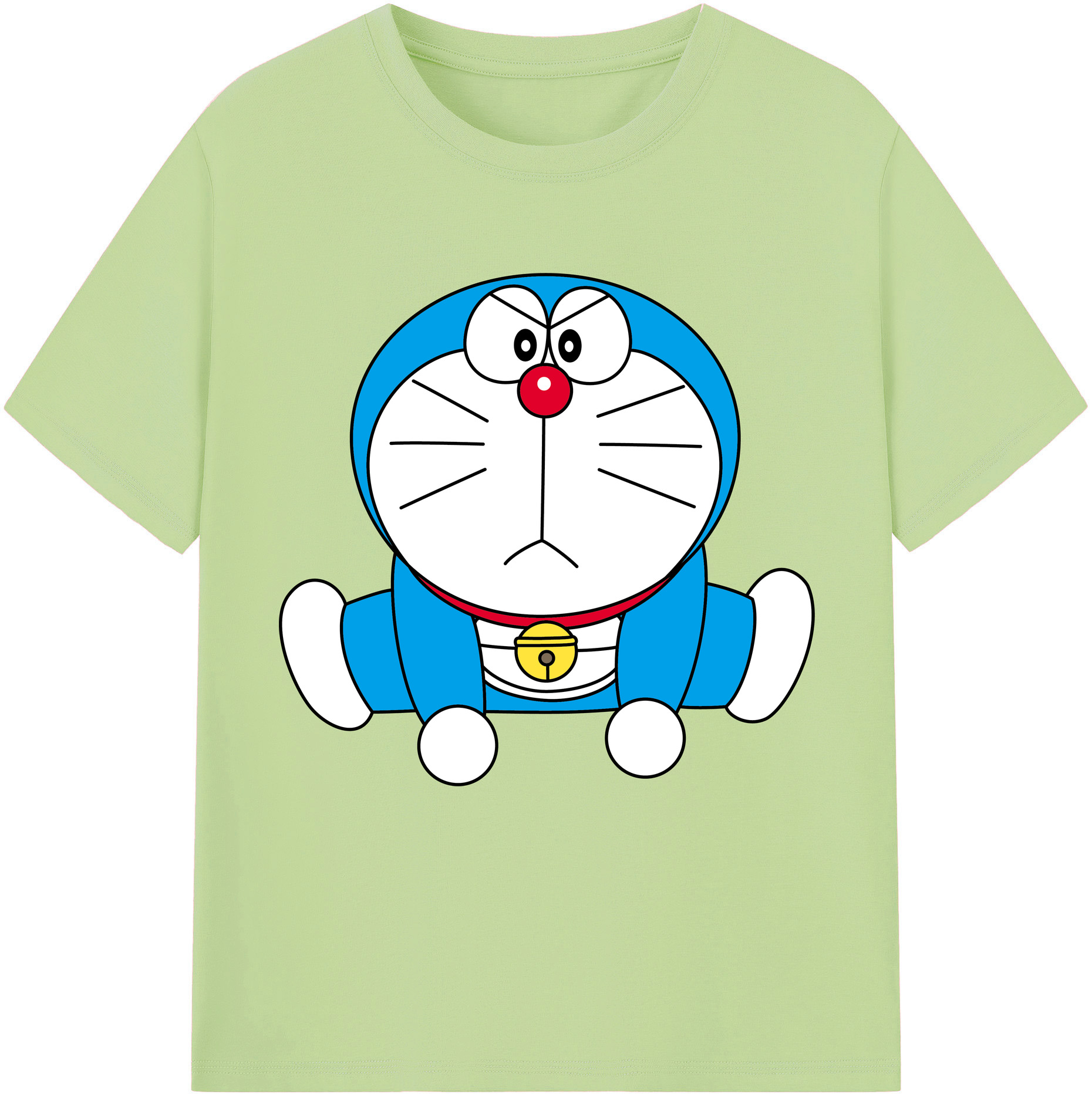 （画像用） ドラえもん Doraemon 綿100％半袖Tシャツ（フロントプリント）